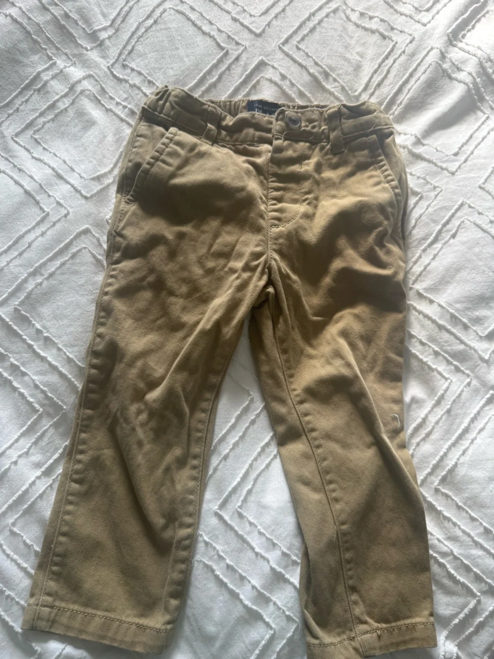 The Children's Place Boys Tan Chino Pants